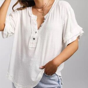 Free People/We The Free | Women’s Heritage Henley Top | Size XS